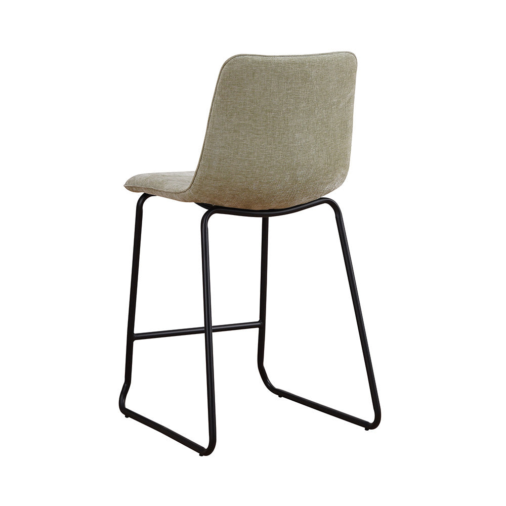 Bar Stool Heiloo FavoFurn Green LxBxH 68x62x54 Polyester Nnb