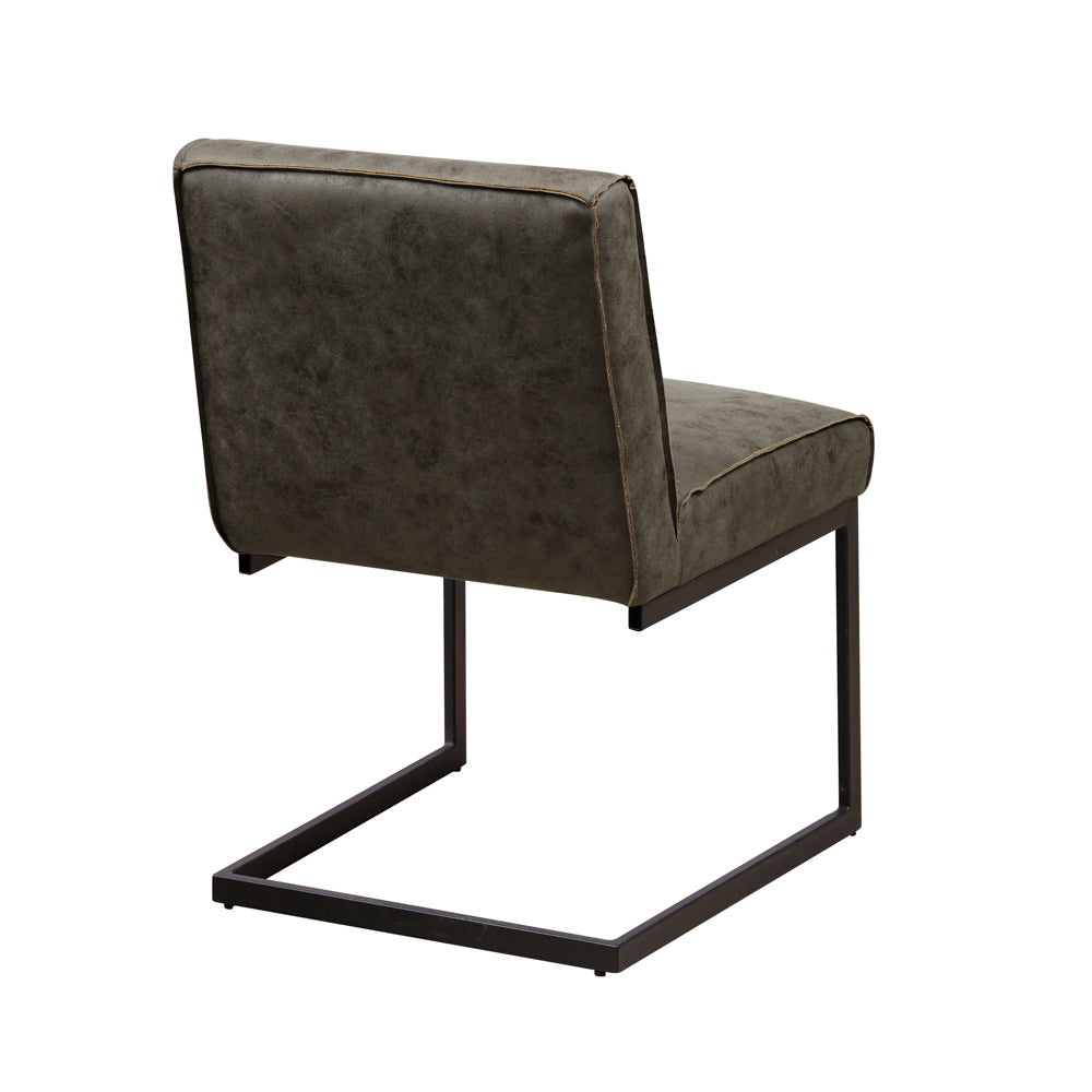 Dining Chair Benji FavoFurn Green LxBxH 75x62x56 Fabric Nnb