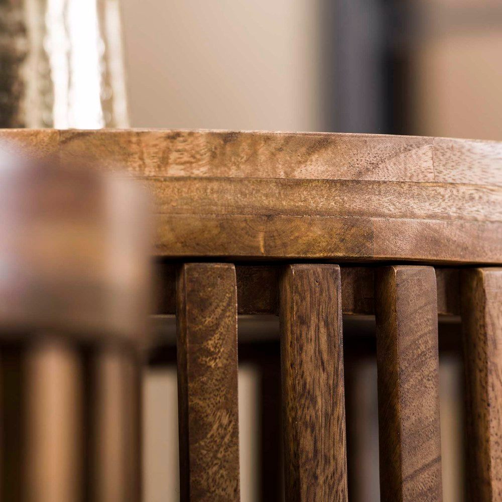 Coffee Table Barton HomeHaven Brown LxBxH 70x70x45 Mango wood Nnb