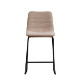 Bar Stool Heiloo FavoFurn Beige LxBxH 68x62x54 Polyester Nnb