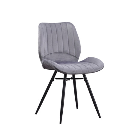 Dining Chair Barron FavoFurn Anthracite LxBxH 71x67x49 Fabric Nnb