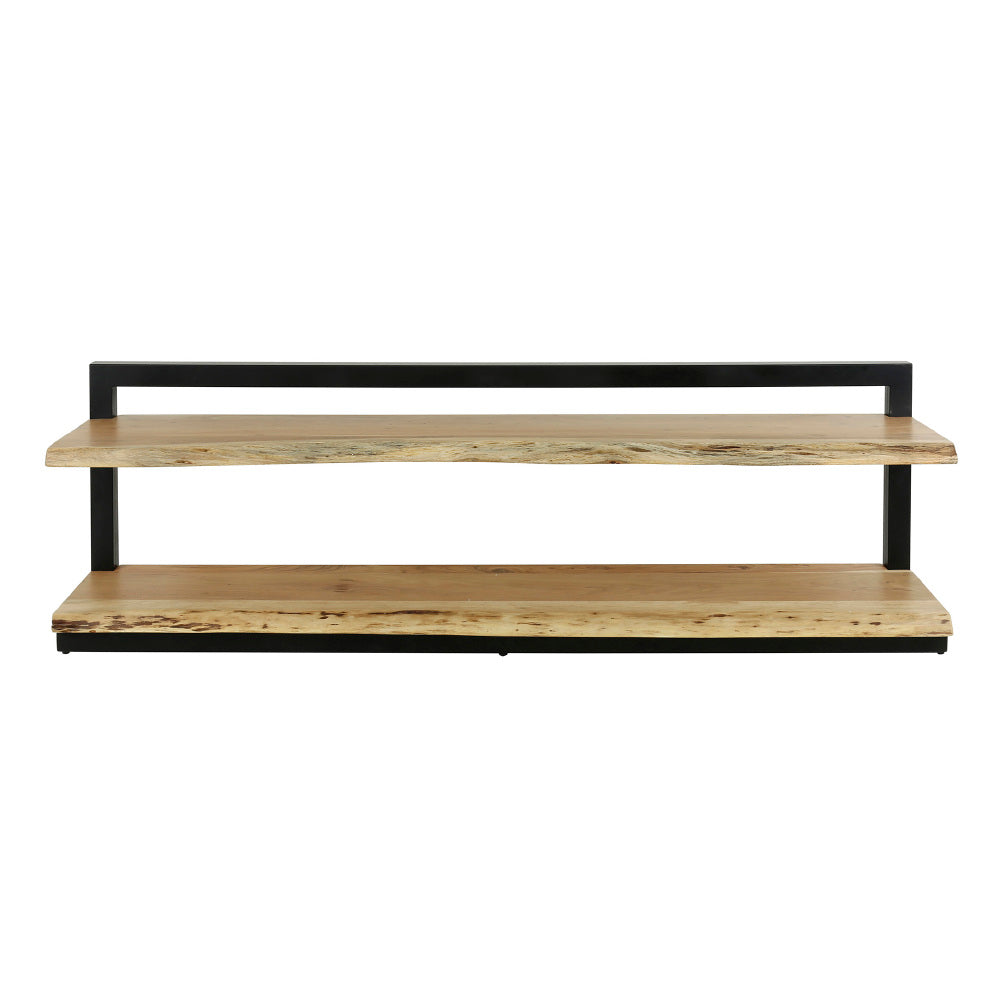 TV cabinet Aleno HomeHaven Brown LxBxH 180x55x30 Acacia wood Nnb