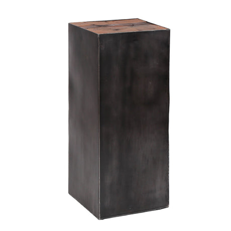 Flower Column Jacob HomeHaven Brown LxBxH 74x33x33 Wood Nnb