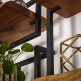 Wall Shelf Elio HomeHaven Brown LxBxH 32x24x12 Acacia wood Nnb