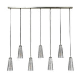 Pendant Light Ryker HomeHaven Grey Glass Nnb